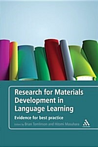 Research for Materials Development in Language Learning: Evidence for Best Practice (Paperback)