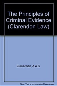 The Principles of Criminal Evidence (Hardcover)