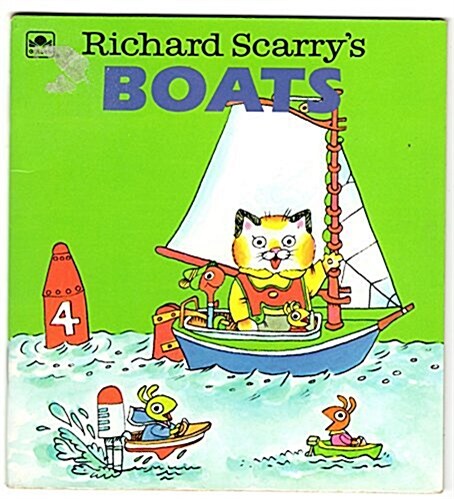 Richard Scarrys Boats (Paperback)