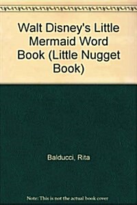 Walt Disneys Little Mermaid Word Book (Hardcover)