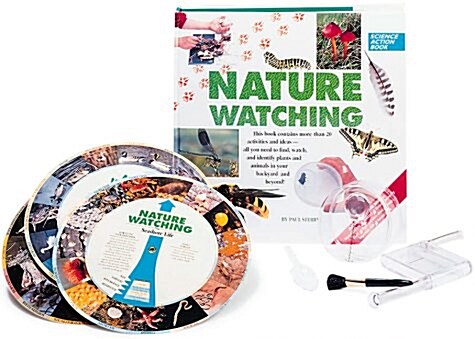 Nature Watching/Book, Tweezers, Insect Observatory, Brush, Scoop, Inspection Dish and Animal Charts (Hardcover)