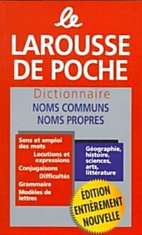 Dic Le Larousse De Poche Dictionnaire (Paperback)