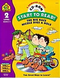 Big Race/Nicole Digs a Hole-Level 2 (Paperback)