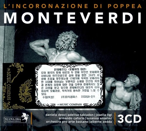 [수입] 몬테베르디 : 포페아의 대관 [3CD]