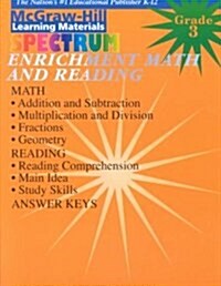 Spectrum Enrichment Math and Reading (Paperback, Workbook)
