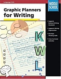 Graphic Planners for Writing, Grades 6 to 8 (Paperback)