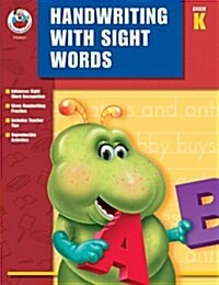 Handwriting With Sight Words, Grade K (Paperback)