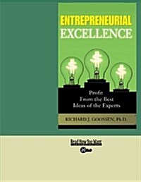 Entrepreneurial Excellence (Paperback)