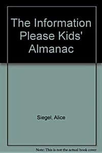 Information Please Kids Almanac 1993 (Hardcover)