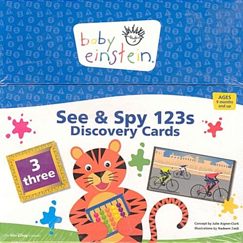 [중고] See and Spy 123s Discovery Cards (Hardcover)