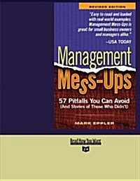 Management Mess-ups (Paperback)