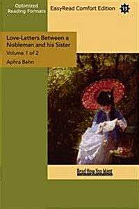 Love-letters Between a Nobleman and His Sister (Paperback)