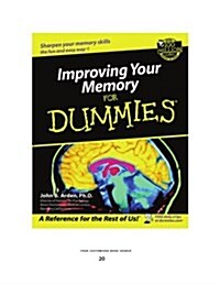 Improving Your Memory for Dummies (Paperback, Large Print)