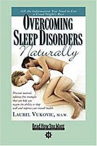 Overcoming Sleep Disorders Naturally (Paperback, Large Print, Reprint)