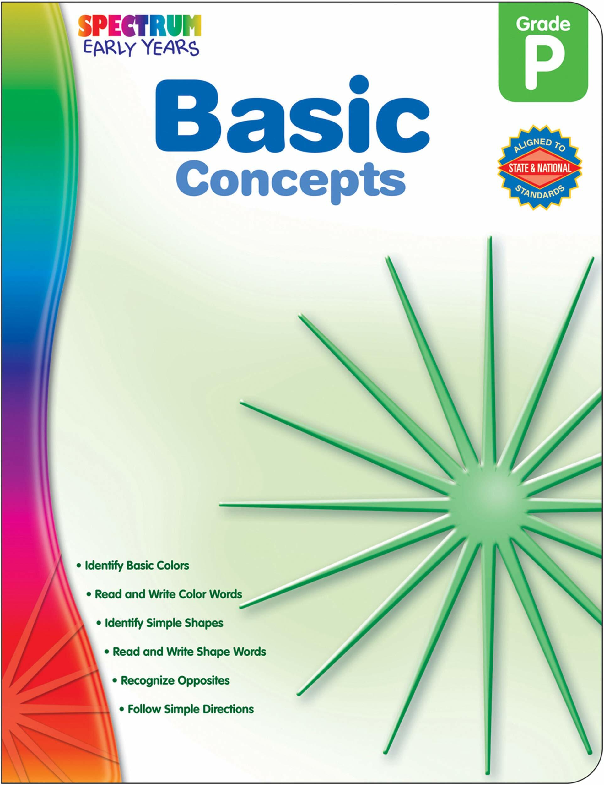 [중고] Basic Concepts, Grade Pk (Paperback)