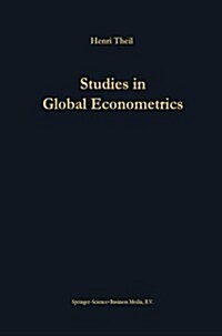 Studies in Global Econometrics (Paperback)