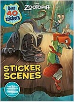 Disney Zootopia Sticker Scenes: Over 40 Stickers (Paperback)