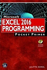 Microsoft Excel 2016 Programming Pocket Primer (Paperback)
