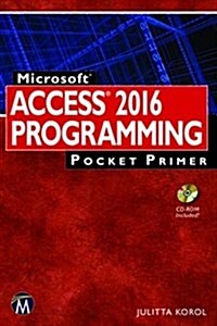 Microsoft Access 2016 Programming Pocket Primer (Paperback)