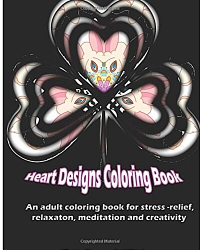 Heart Designs Coloring Book (Paperback, CLR)
