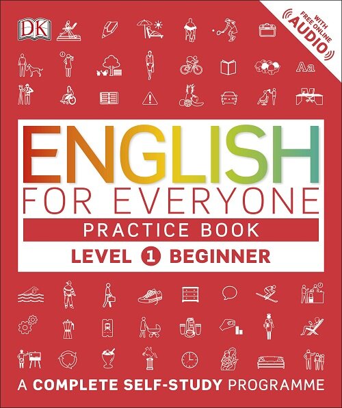 [중고] English for Everyone: Level 1: Beginner, Practice Book: A Complete Self-Study Program (Paperback)
