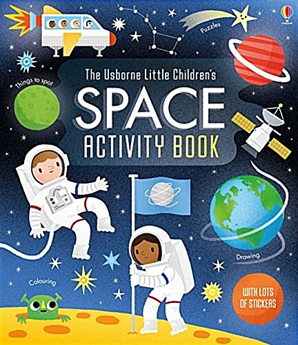 Little Childrens Space Activity Book (Paperback)