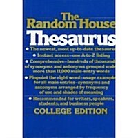 The Random House Thesaurus (Hardcover, College ed)