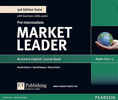 Market Leader 3rd Edition Extra Pre-Intermediate Class Audio CD (CD-ROM, 3 ed)