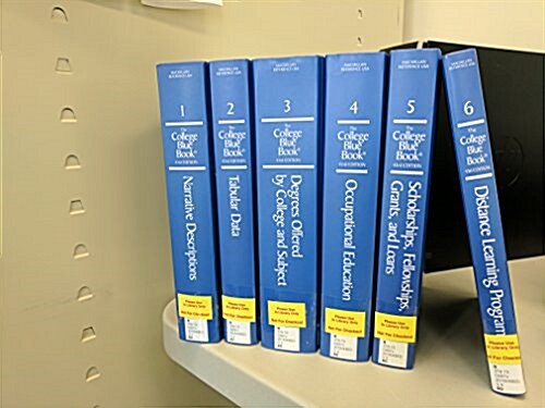 The College Blue Book: 6 Volume Set (Hardcover, 43)