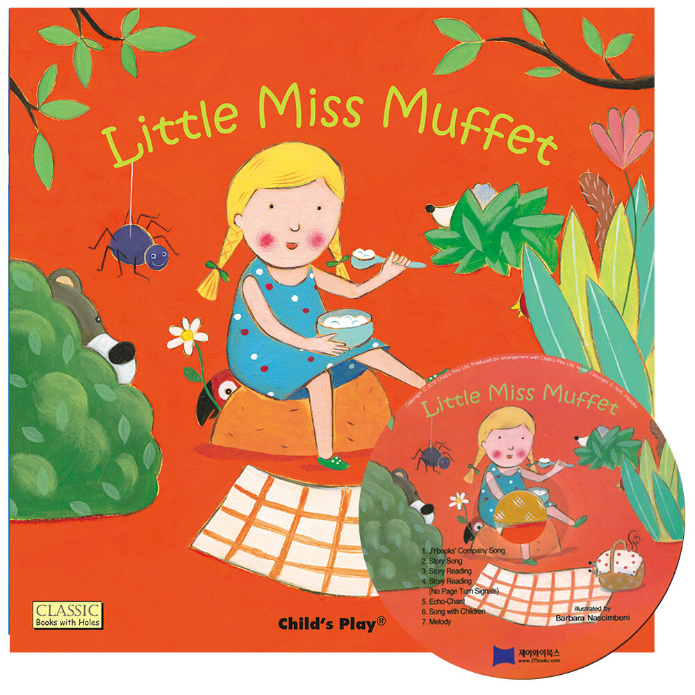 [중고] 노부영 마더구스 세이펜 Little Miss Muffett (Papaerback + CD) (Papaerback + CD)
