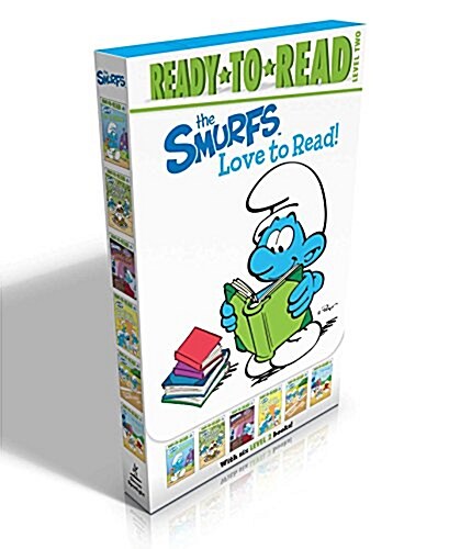 [중고] The Smurfs Love to Read!: Off to School!; Smurf Cake; Scaredy Smurf Makes a Friend; Why Do You Cry, Baby Smurf?; The Smurf Championship Games; T (Boxed Set)
