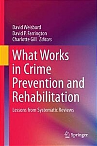 What Works in Crime Prevention and Rehabilitation: Lessons from Systematic Reviews (Hardcover, 2016)