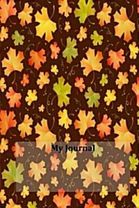 My Journal: Autumn, Blank Lined Diary / Journal / Notebook (17) (Paperback)