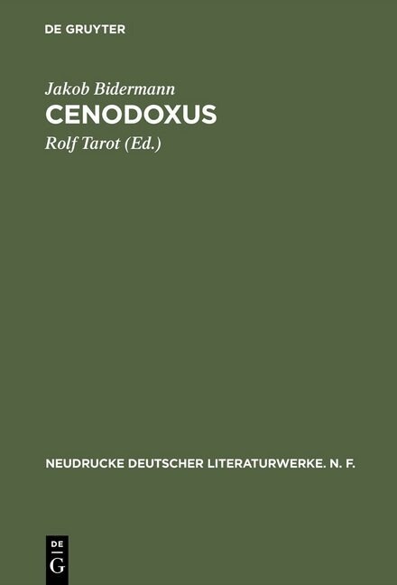Cenodoxus (Hardcover)