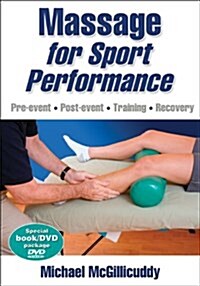 [중고] Massage for Sport Performance [With DVD] (Paperback)