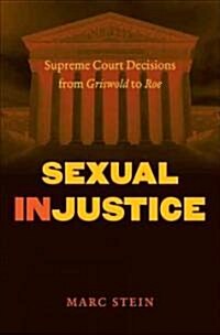 Sexual Injustice (Hardcover)