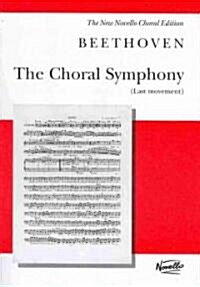 Choral Symphony: Last Movement (Paperback, Bilingual)
