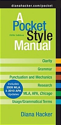 [중고] A Pocket Style Manual (Spiral, 5)