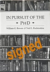 In Pursuit of the Ph.D (Hardcover, 1st)