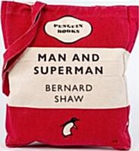 MAN AND SUPERMAN BOOK BAG