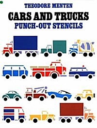Cars and Trucks Punch-Out Stencils (Paperback)