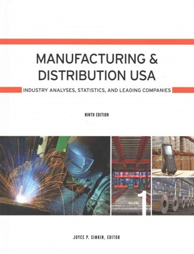 Manufacturing & Distribution USA: 3 Volume Set: Industry Analyses, Statistics, and Leading Companies (Hardcover, 9)