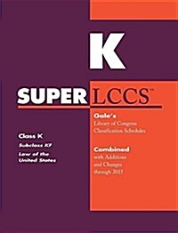SUPERLCCS: Class K: Subclass Kf: Law of the United States (Paperback)