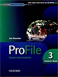 [중고] ProFile 3 : Upper-Intermediate : Student｀s Book with CD-ROM (Paperback, 1 CD-ROM Included)
