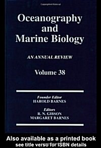 Oceanography and Marine Biology: An Annual Review: Volume 38 (Hardcover, 1)