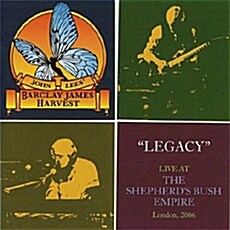 [수입] John Lees Barclay James Harvest - Legacy: Live At The Shepherds Bush Empire, London 2006 [CD+DVD Digipak]