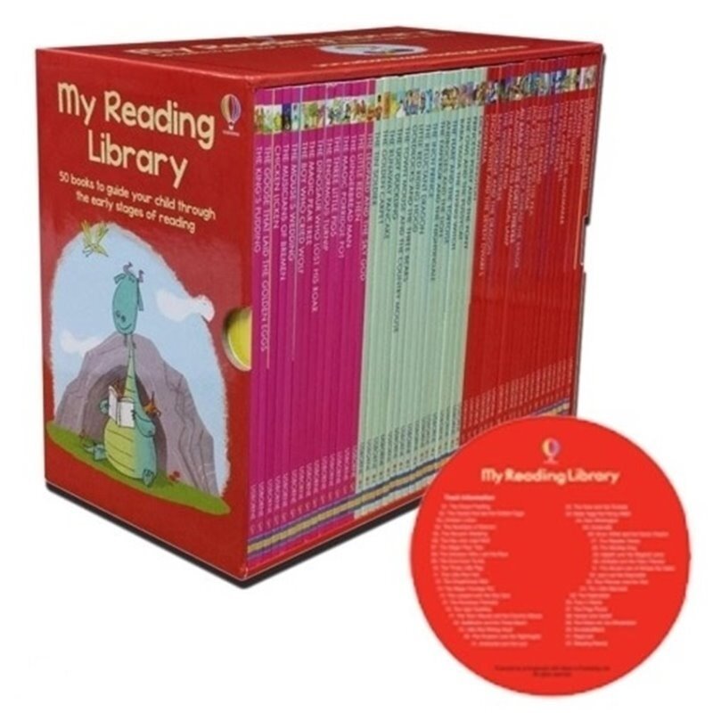 (쿠폰가 99,000원) 어스본 리딩 2단계 : Usborne My Reading Library SET ((Book 42권 + MP3 CD 1장 + Book 추가 8권))
