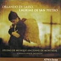 [수입] Christopher Jackson - 오를란도 디 라소 : 베드로의 눈물 (Lasso : Lagrime di San Pietro)(CD)
