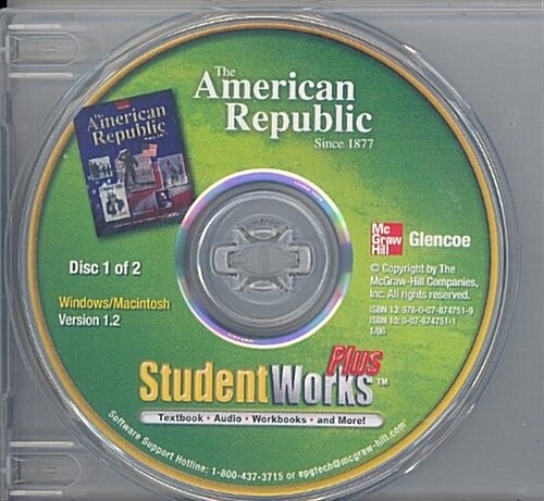 The American Republic Since 1877, Studentworks(tm) Plus (Audio CD)