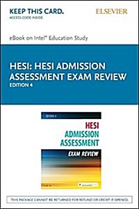 Admission Assessment Exam Review Pageburst E-book on Kno Retail Access Card (Pass Code, 4th)